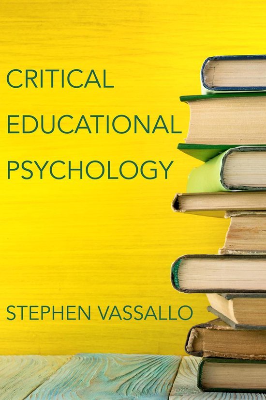 Critical Educational Psychology - cover