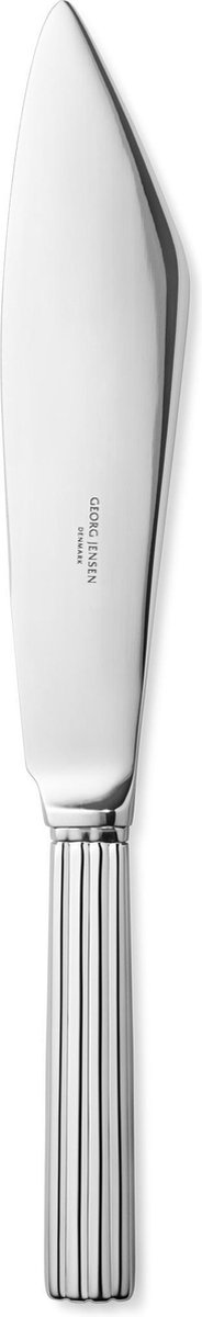 Georg Jensen Bernadotte Taartmes - RVS - 7x4.4x27.8 cm - Zilver