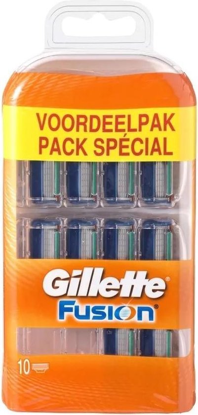 Gillette Fusion Scheermesjes 10 Stuks | bol.com
