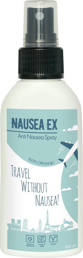 Spray anti-mal des transports de NauseaEx | premiers secours pour le voyage  100ml |... | bol.com