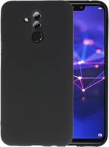 BackCover Hoesje Color Telefoonhoesje voor Huawei Mate 20 Lite - Zwart