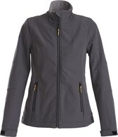 Printer Trial Lady Softshell Jacket Steel grey XL