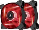 Corsair Air SP120 Static Pressure Edition - Rood LED (duo pack)