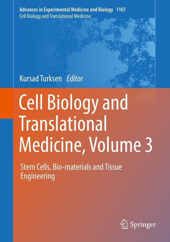Advances in Experimental Medicine and Biology 1107 - Cell Bi ... - cover