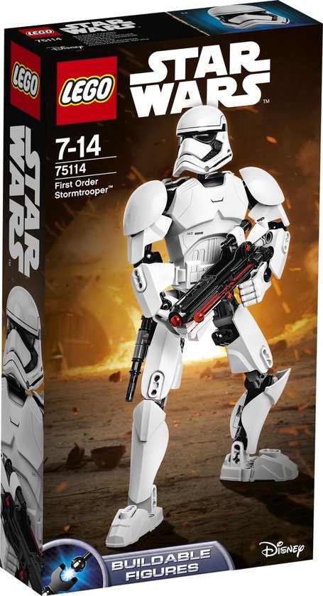 Treble Darmen bijnaam LEGO Star Wars First Order Stormtrooper - 75114 | bol.com
