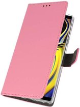 Bestcases Pasjeshouder Telefoonhoesje Samsung Galaxy Note 9 - Roze