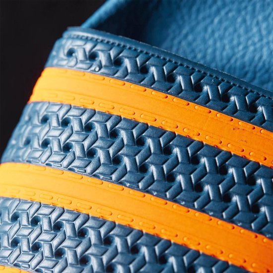 adidas Adilette - Slippers - Mannen - Maat 46 - Donkerblauw/Oranje | bol.com
