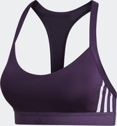 Adidas All Me 3S Dames Sportbeha - Legend Purple - Maat XS