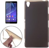 Sony Xperia Z3 - hoes, cover, case - TPU - grijs