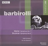 Mahler: Symphony No 7; Bruckner: Symphony No 9 / Barbirolli et al