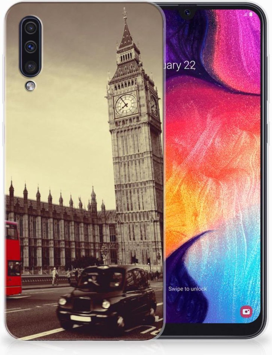 Samsung Galaxy A50 Siliconen Back Cover Londen