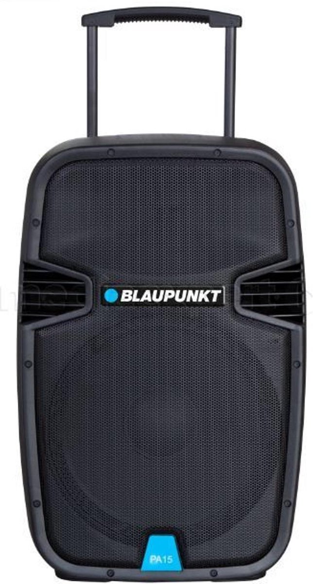 Een professioneel audiosysteem met Bluetooth en de Blaupunkt PA15 karaoke-functie
