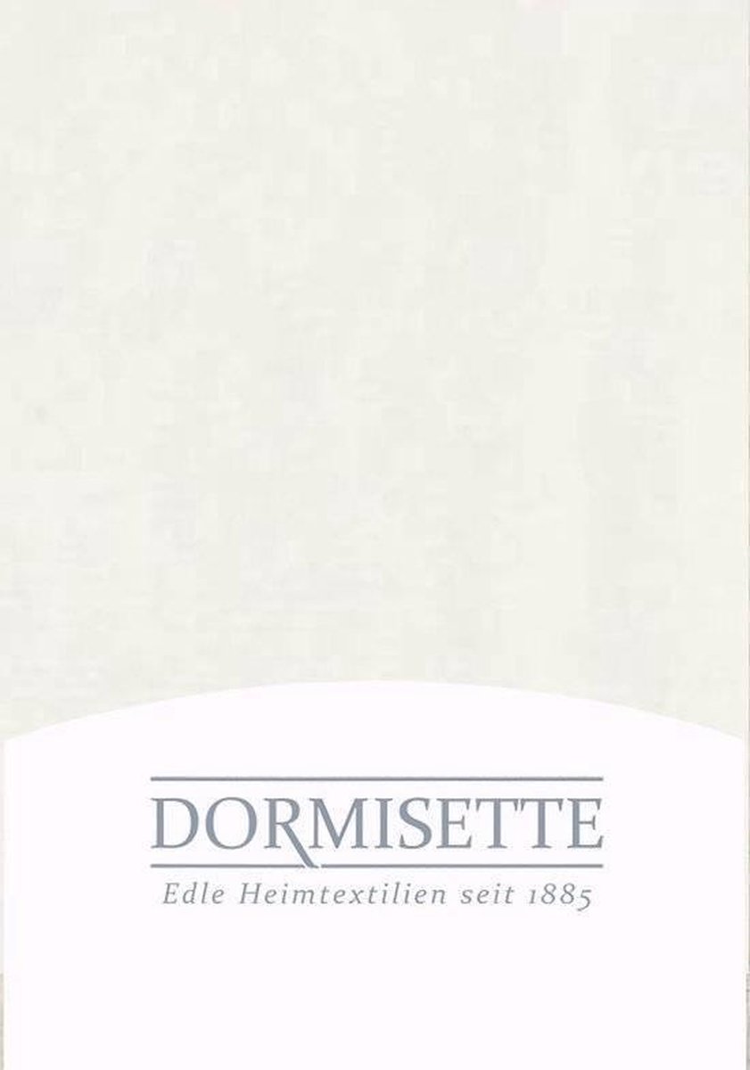 Dormisette Flanel Hoeslaken - Wit 180x200