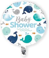 Folieballon lil' spout blue baby (46cm)