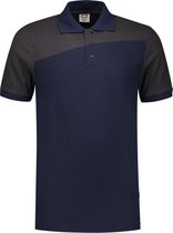 Tricorp Poloshirt Bicolor Naden 202006 Ink / Donkergrijs - Maat M