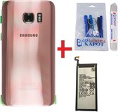 Achterkant + batterij geschikt voor Samsung Galaxy s7 - rose goud