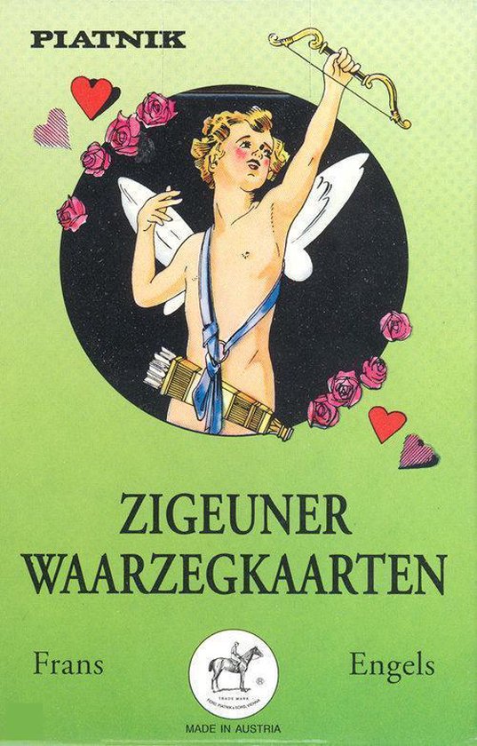 bol.com | Zigeuner Waarzegkaarten Piatnik 1907 36 Kaarten Fr-En