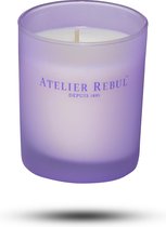 ATELIER REBUL Lavendel Geurkaars - 140 g - Bloemig