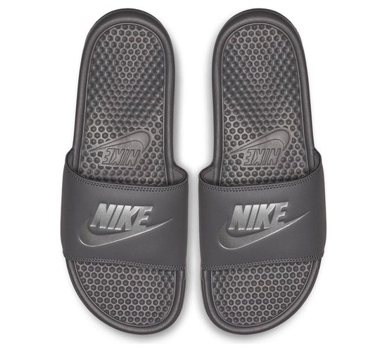 Nike Benassi JDI heren Slippers - Maat 41 - Mannen - grijs | bol.com