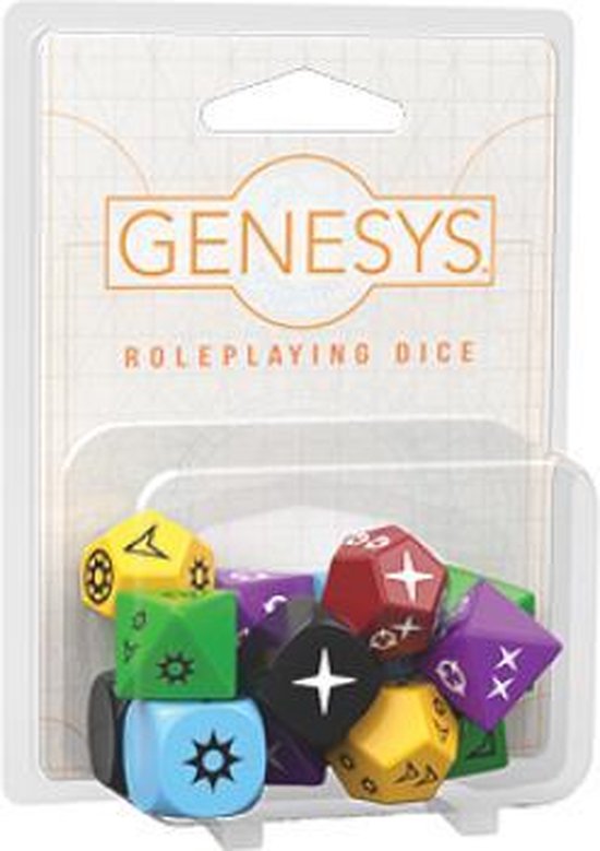 Afbeelding van het spel Asmodee Genesys Roleplaying Dice Pack - EN
