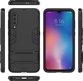 Xiaomi Mi 9 Hoesje - Armor Kickstand - Zwart