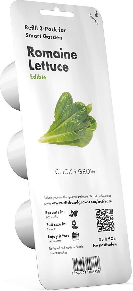 Click & Grow Romeinse sla Refill 3-Pack