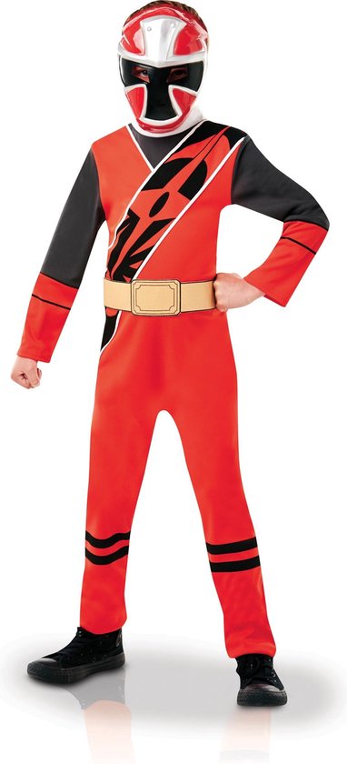 Rood Ninja Steel Power Rangers™ kostuum kinderen - Verkleedkleding bol.com