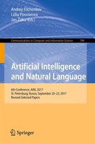 Communications in Computer and Information Science 789 - Artificial Intelligence and Natural Language