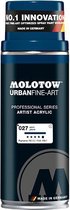Molotow Urban Fine Art Acryl Spray: Petrol Blauw - 400ml spuitbus voor canvas, plastic, metaal, hout etc.