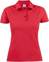 Printer Poloshirt Surf Light Lady 2265023 Rood - Maat M