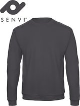 Senvi Basic Sweater (Kleur: Anthracite) - (Maat S)