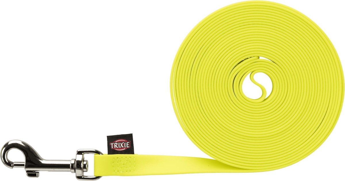 Trixie Easy Life Sleeplijn Neon geel/M-L/10 m