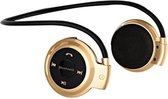 Draadloze Sport Koptelefoon - Bluetooth Koptelefoon - Goud