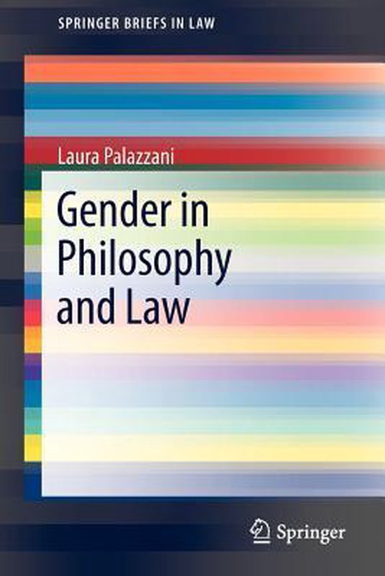 Gender in Philosophy and Law - cover