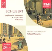 Schubert: Symphonies 8, 9 & Overtures / Menuhin