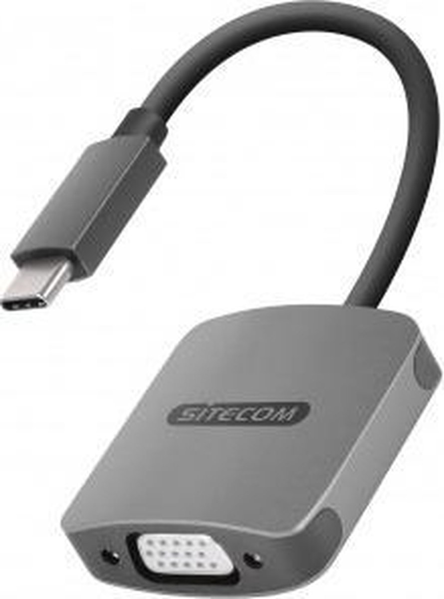 Sitecom - USB-C to VGA + PD Adapter