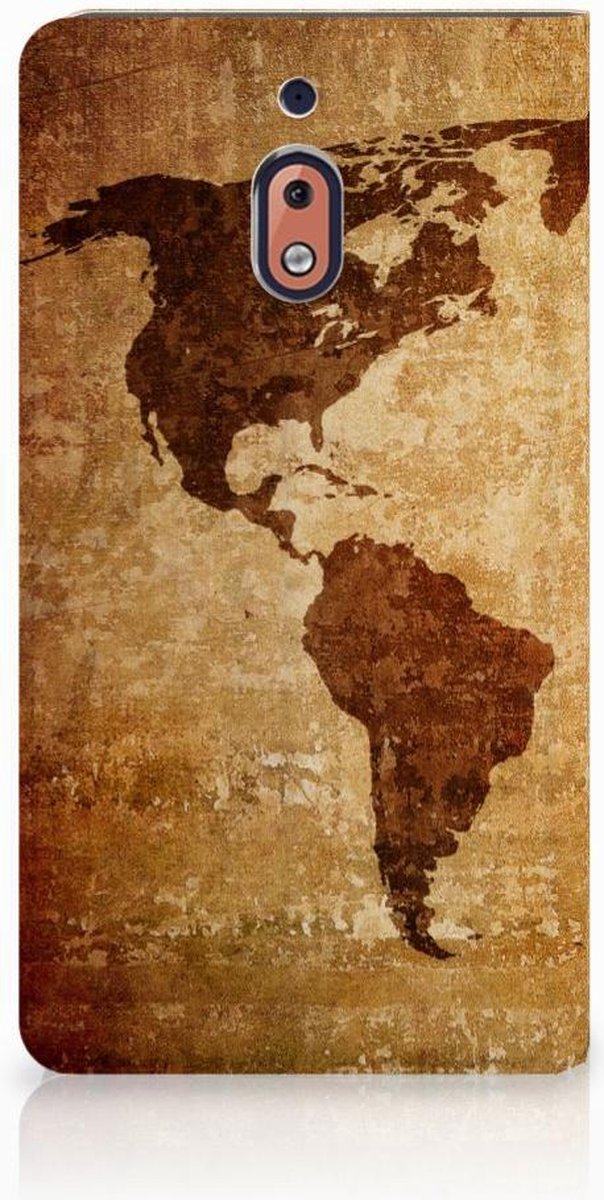 Nokia 2.1 2018 Book Cover Wereldkaart