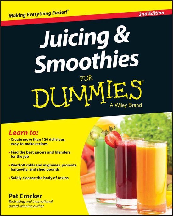 Juicing & Smoothies For Dummies - cover