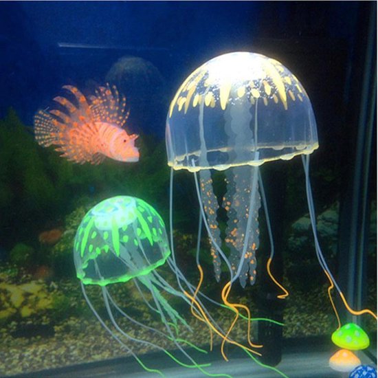 vaak Socialistisch nemen ProAqua - Aquarium decoratie - Kwallen - 4 stuks - Verschillende kleuren -  Aquarium... | bol.com