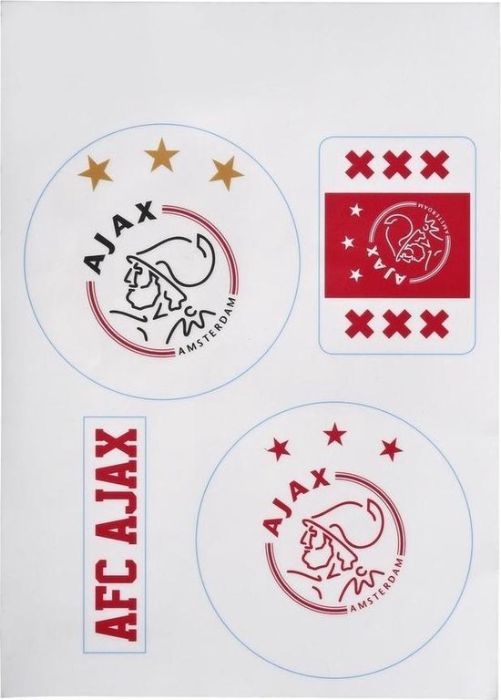 Ajax - A4-formaat - 2 Stickers | bol.com