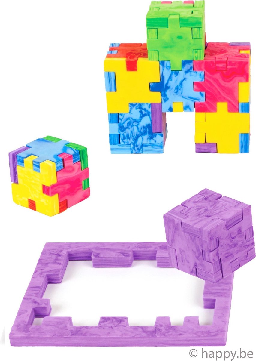 Spel Happy Cube Marble Cube 6-Pack | Games | bol.com