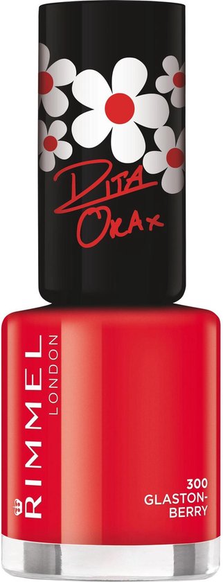 Rimmel London 60 seconds SuperShine Nagellak - Glaston-Berry Fuscia