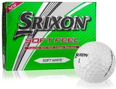 Balles de golf Srixon Soft Feel - douzaine - Wit