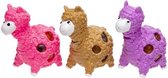 Knijpdier Alpaca - Lama - Squeezy - Squizy - 12 stuks - uitdeelcadeau