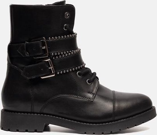 | Ann Rocks Dames Bikerboots Zwart Maat 41 | Ann Rocks Dames Bikerboots Zwart Maat 41
