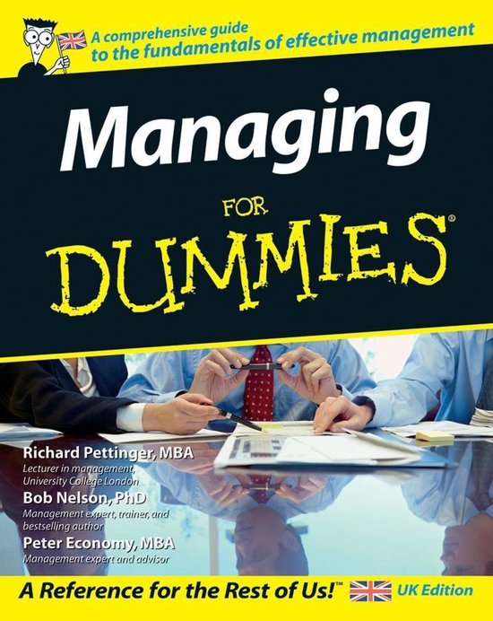 Managing for Dummies - cover