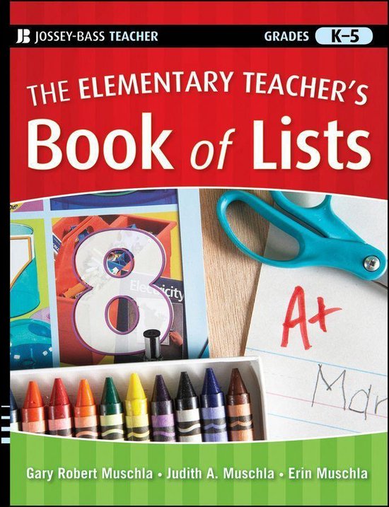 J-B Ed: Book of Lists 65 - The Elementary Teacher's Book of  ... - cover