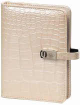 1311-65 Pocket 2022-2023-2024 (junior) organizer gloss croco parelmoer