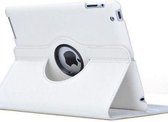 geschikt voor Apple iPad 5 Air Case Hoes 360° graden draaibaar Multi Stand Cover Wit/ White