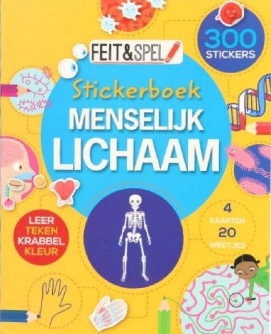 Afbeelding van het spel Kinderboeken Icob Menselijk lichaam - Feit & Spel: Menselijk lichaam